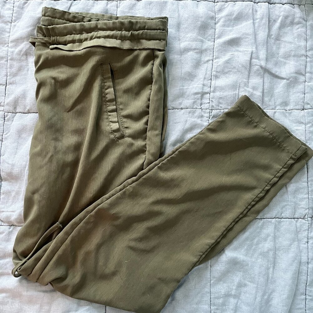Green Harem Pants